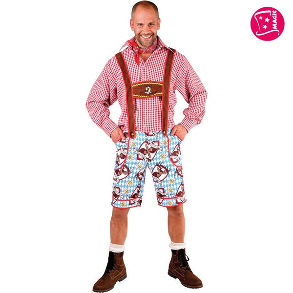 Broek Alm Hirshalm Hirsch TirolerHose Maat XS = 46