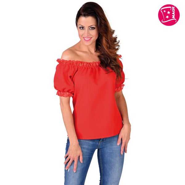 🔥 OUTLET 🔥  Bloesje Shoulder-Free Rood
