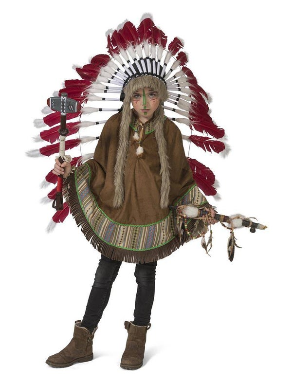 Indianen pak poncho Moonlight