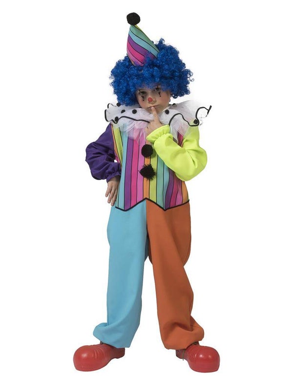 Regenboog clown