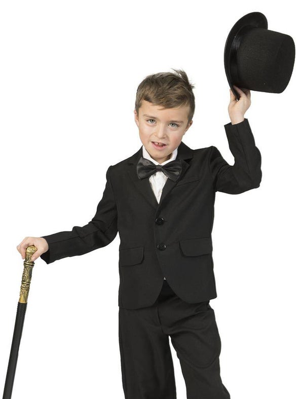 Kinder Colbert & Broek zwart losse items.