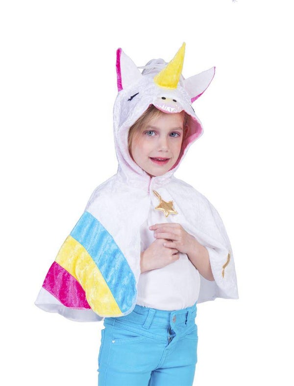 Unicorn Regenboog cape