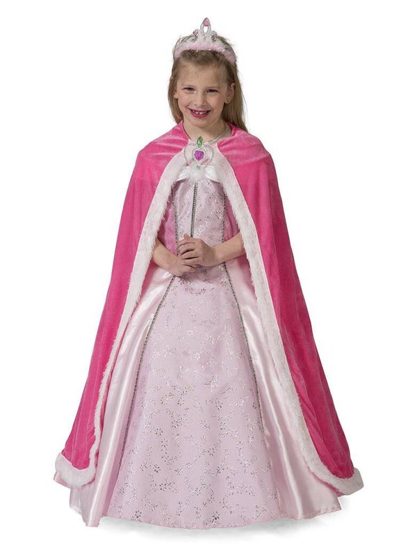 Roze cape prinses
