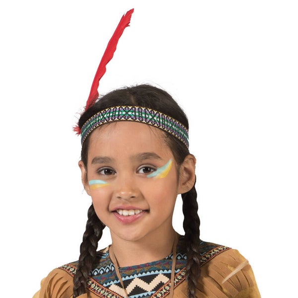 Indianentooi met veer kinderen