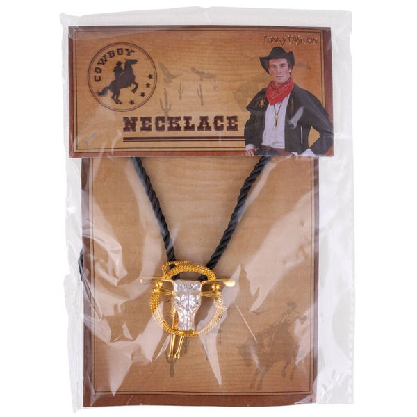 Halsketting cowboy LET OP: 3 assorti*