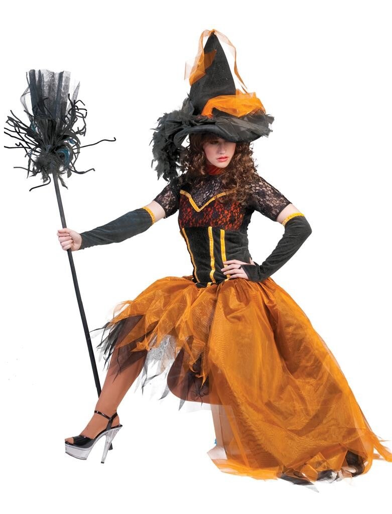 Heksen Kostuum Herfst Premium