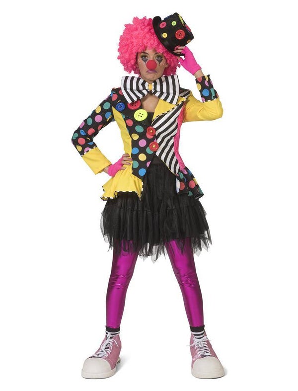 Clown kostuum Buttons