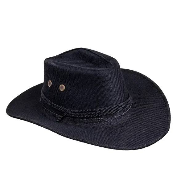 Zwarte Texaanse cowboyhoed