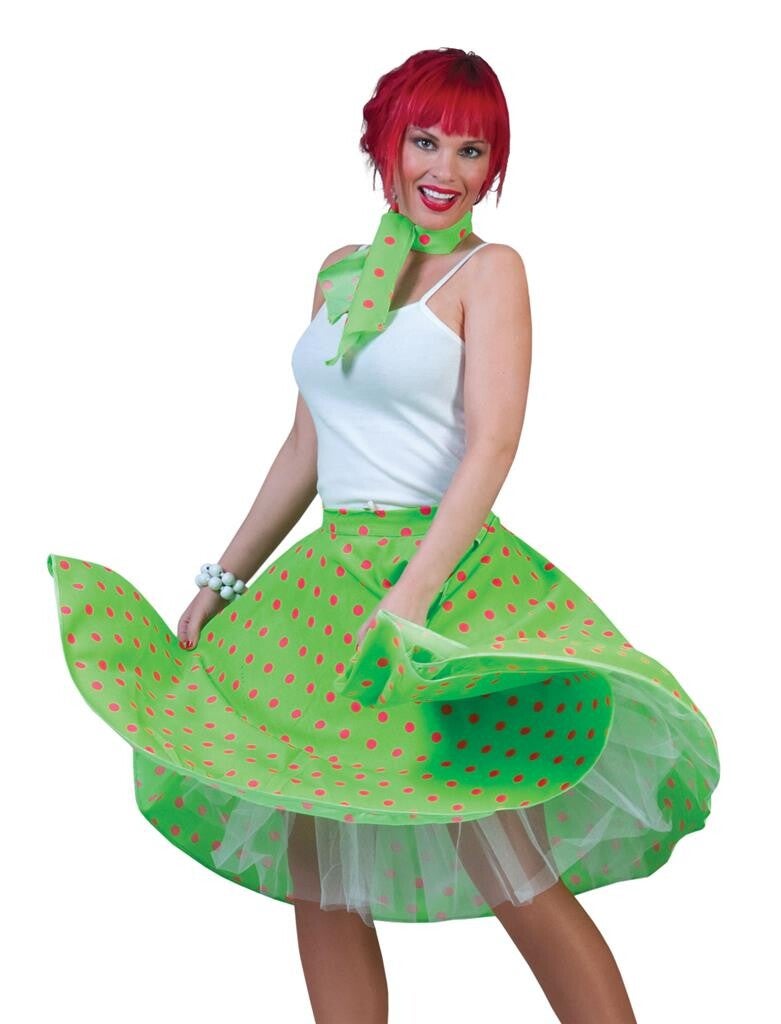 Rock 'n roll rok groen