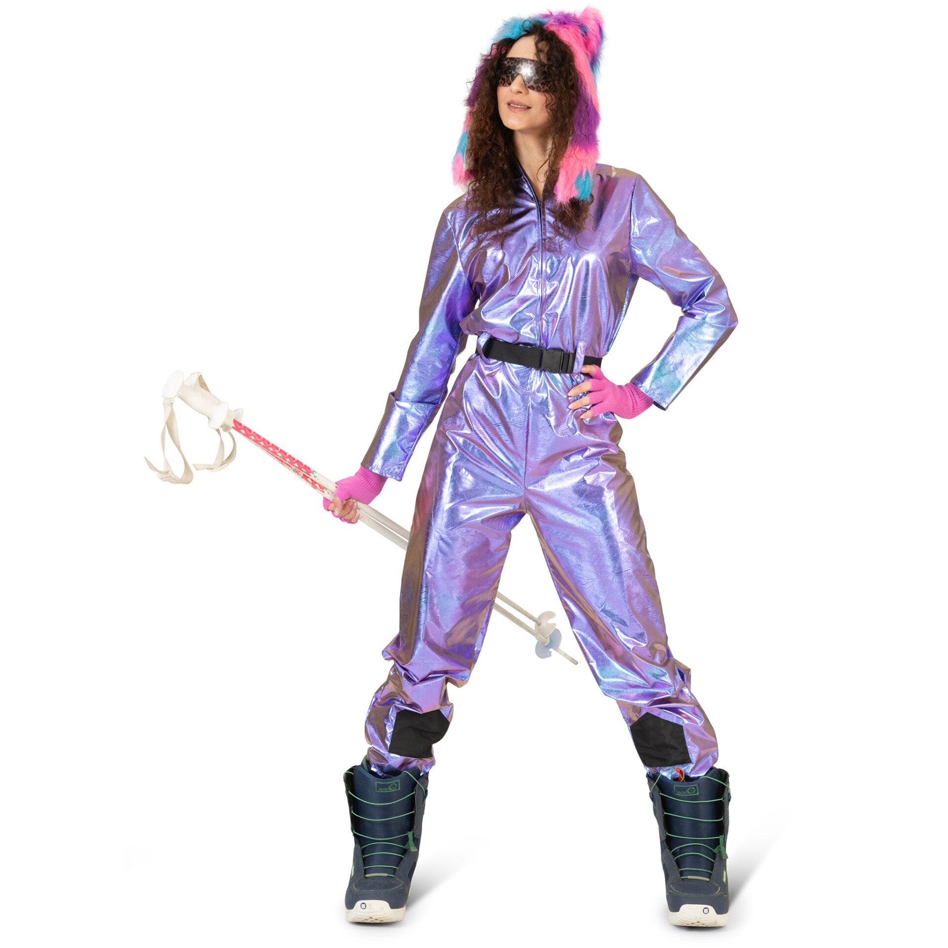 Fout kostuum ski pak Shelby