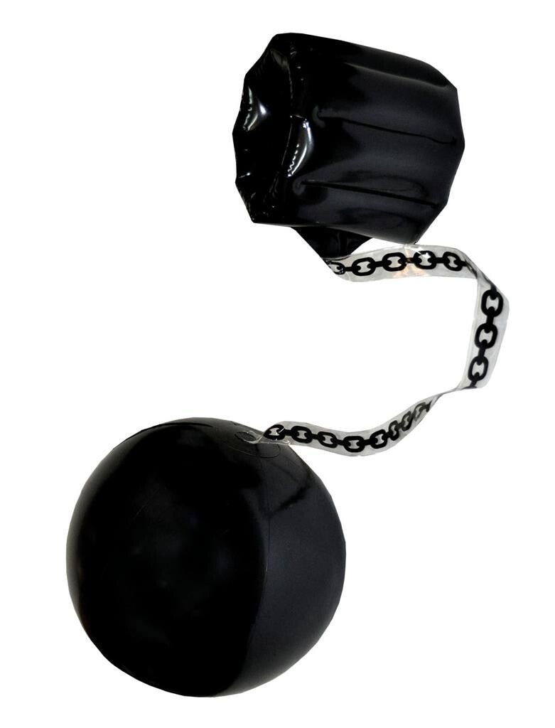 Opblaasbare gevangene kogel