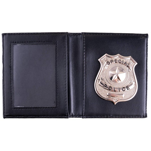 Badge politie met portemonnee