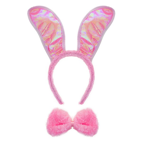 Bunny set 3dlg roze