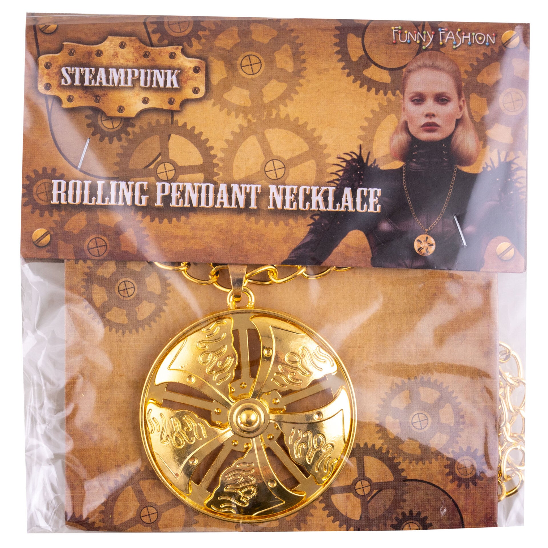 Halsketting steampunk