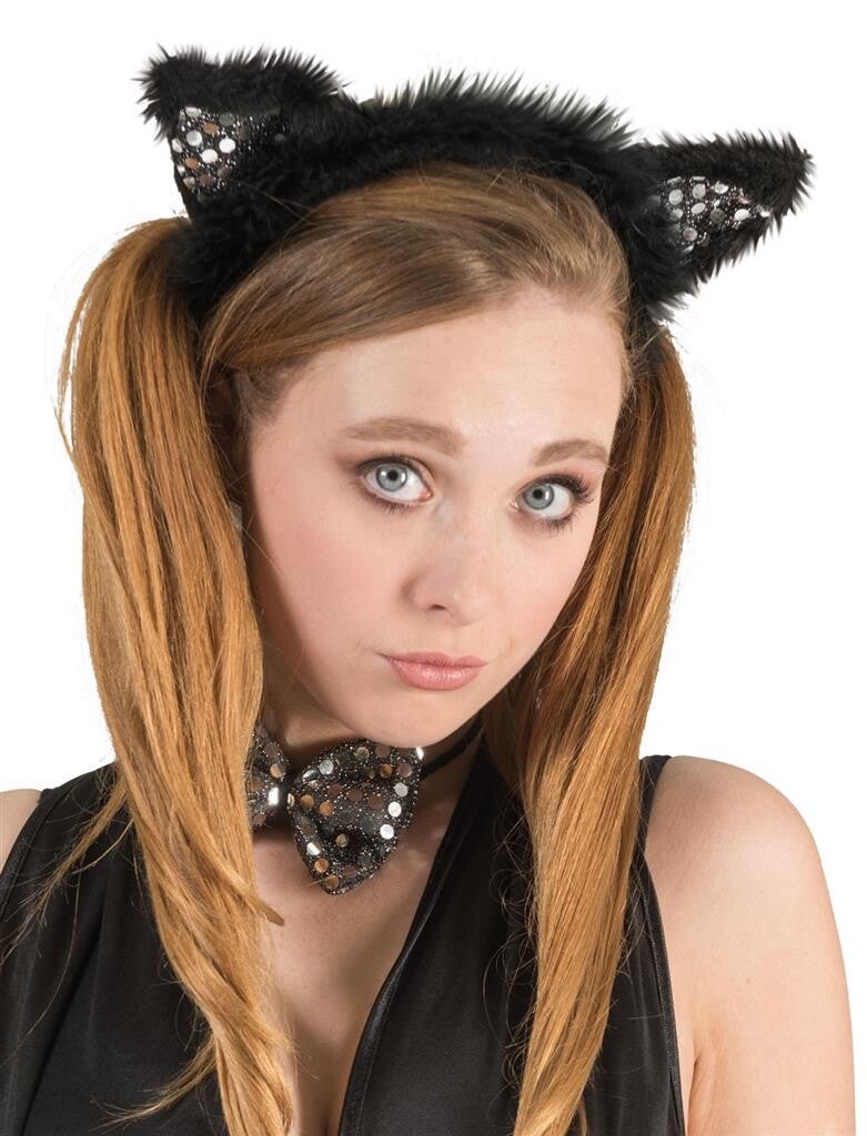 Katten set 2dlg zwart