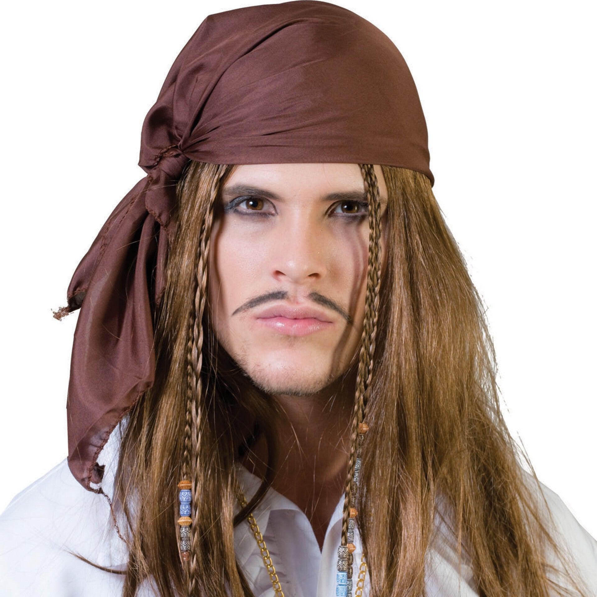 Pruik piraat met bandana