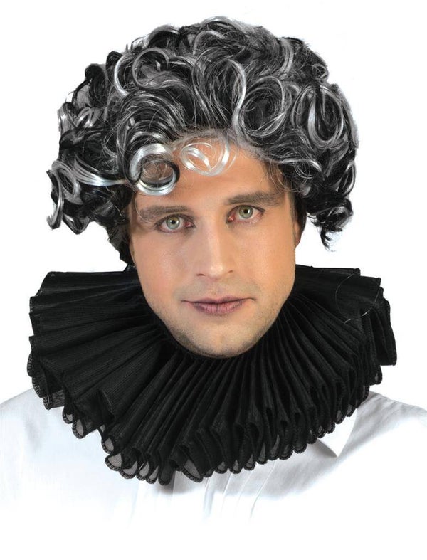 Barok kraag Zwart