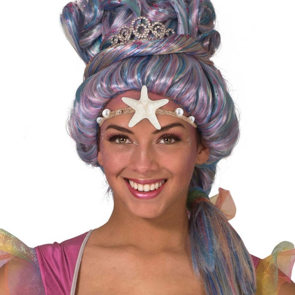 Haarband zeemeermin schelpen