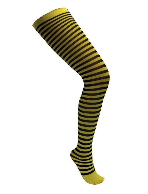 Gele Panty met zwarte strepen
