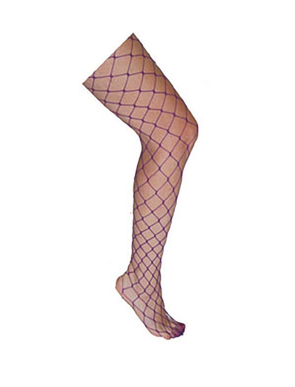 Netkousen unisex Paars