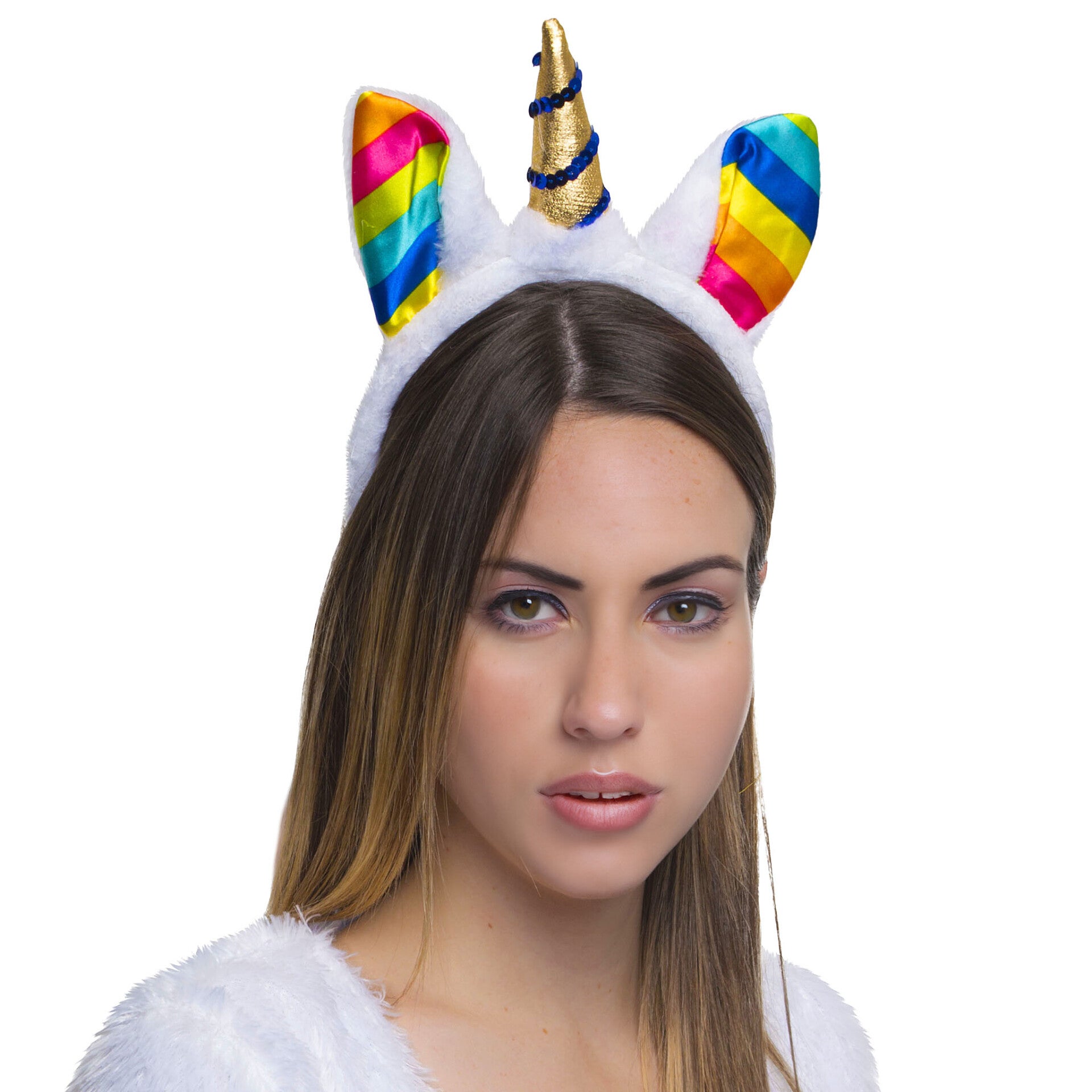 Diadeem eenhoorn regenboog