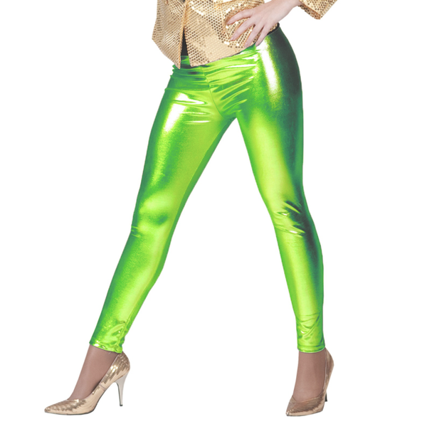 Legging groen lamee