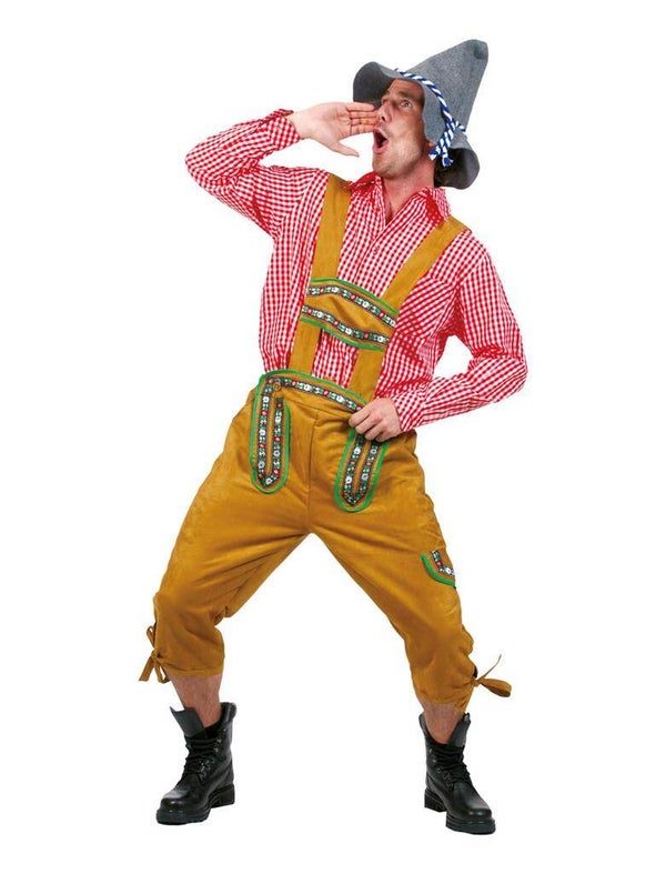 Alps yodeler lederhosen, Maat 56/58