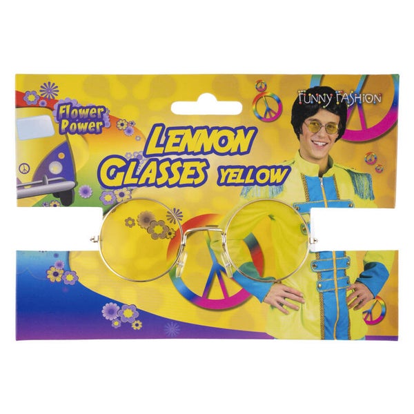 Bril John Lennon, in 3 kleuren verkrijgbaar