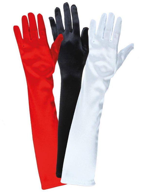 Handschoenen 43 cm 3 kleuren