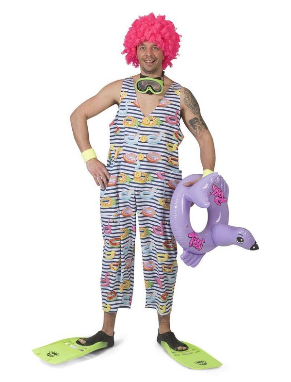 Zwempak met bad eenden print