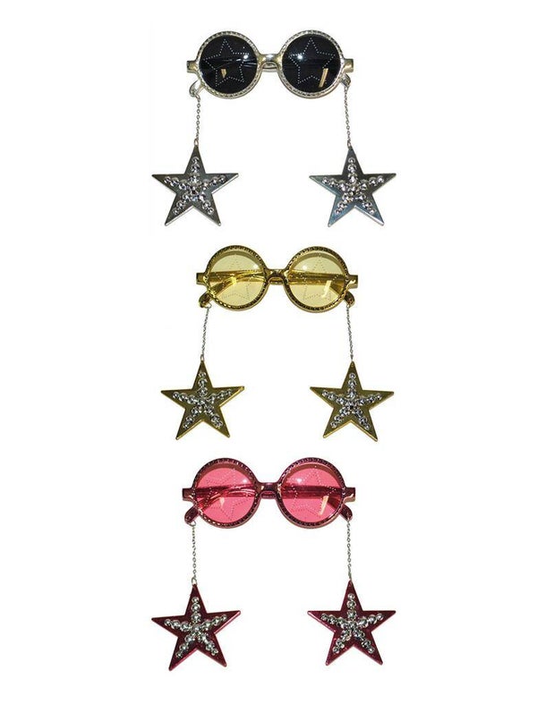 Bril met sterren 3 ass