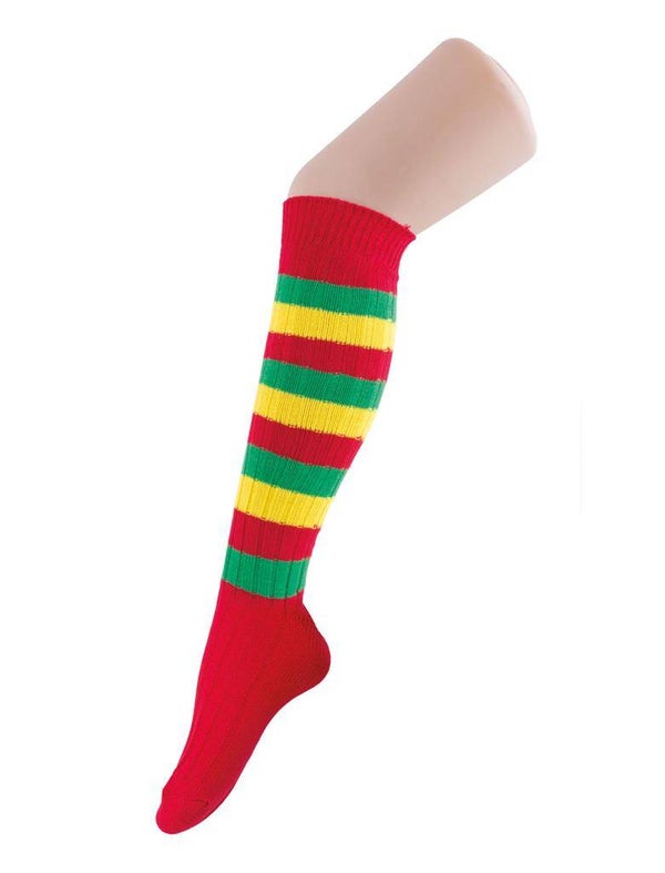 Kousen Rood groen geel 70 cm