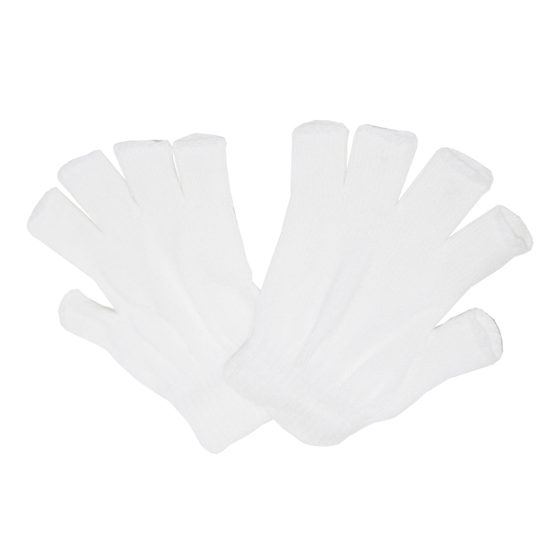 Handschoenen zonder vingers wit