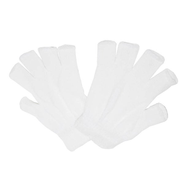 Handschoenen zonder vingers wit