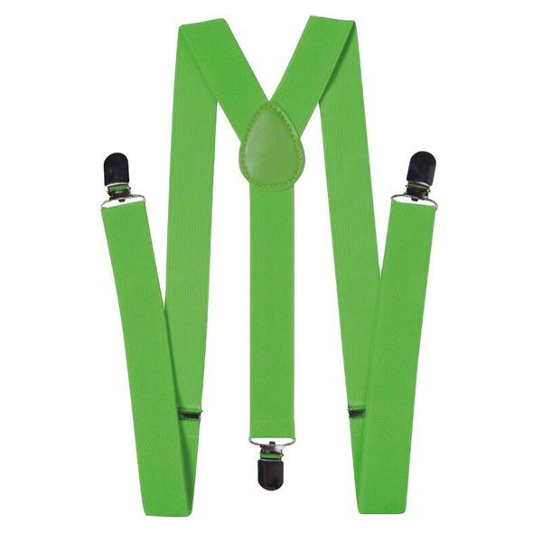 Bretellen fluo groen