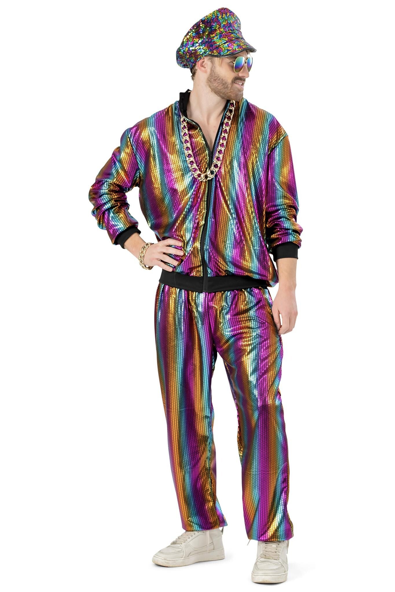 Regenboog Glamour Trainingspak