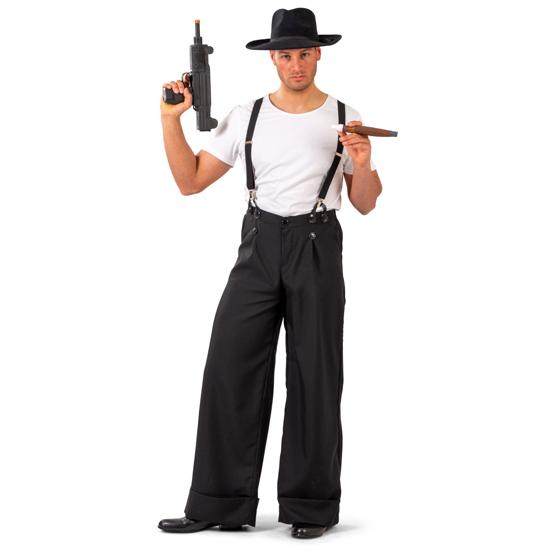 Al Capone, roaring 20's gangster broek