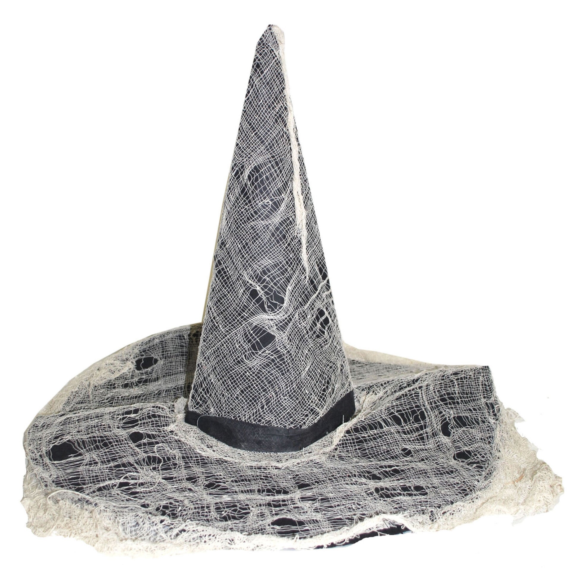 Heksenhoed zwart wit