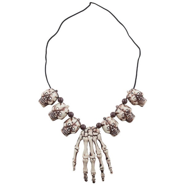 Halsketting met skelet