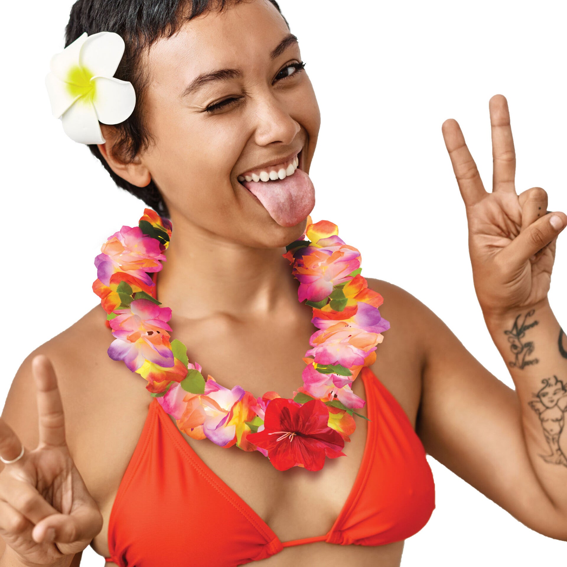 Bloemenkrans multicolor