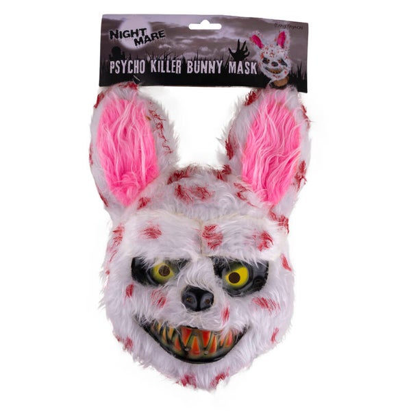 Masker scary konijn wit