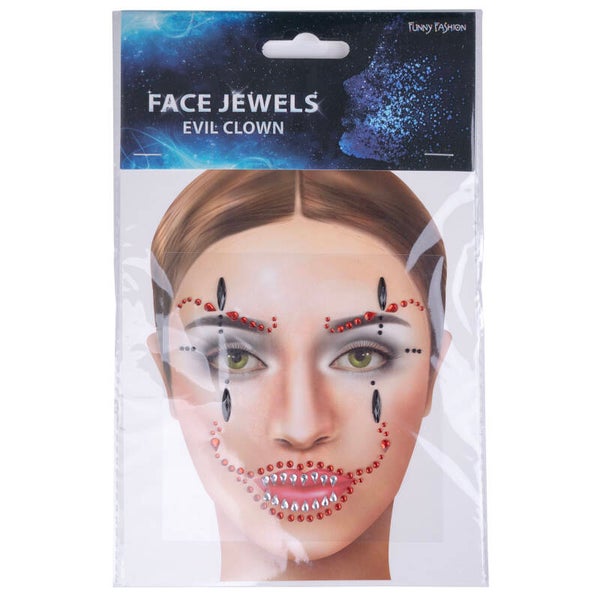 Gezichts and lichaams juwelen The Joker