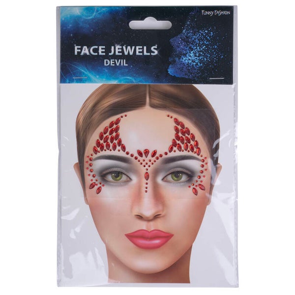 Gezichts and lichaams juwelen Devil