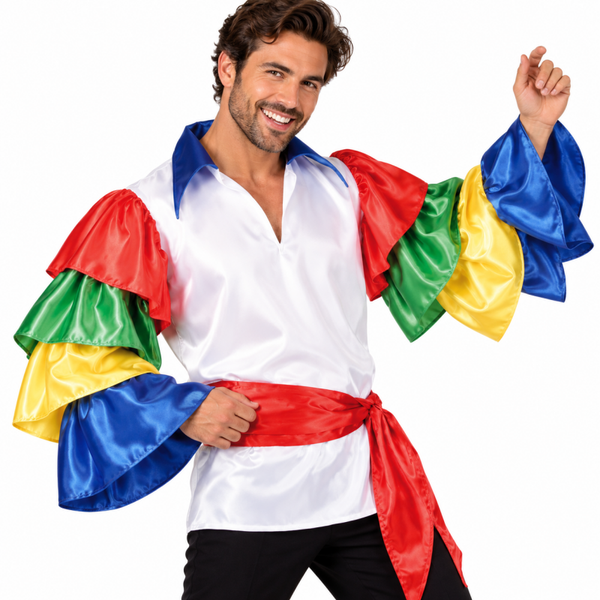 🔥 OUTLET 🔥 Kleurrijke Rumba & Samba Blouse
