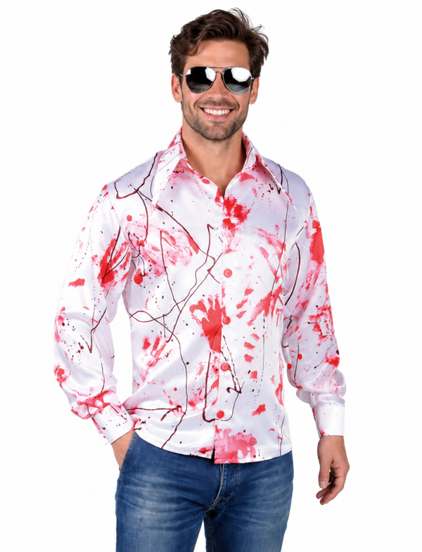 Bloedspatten Halloween Overhemd