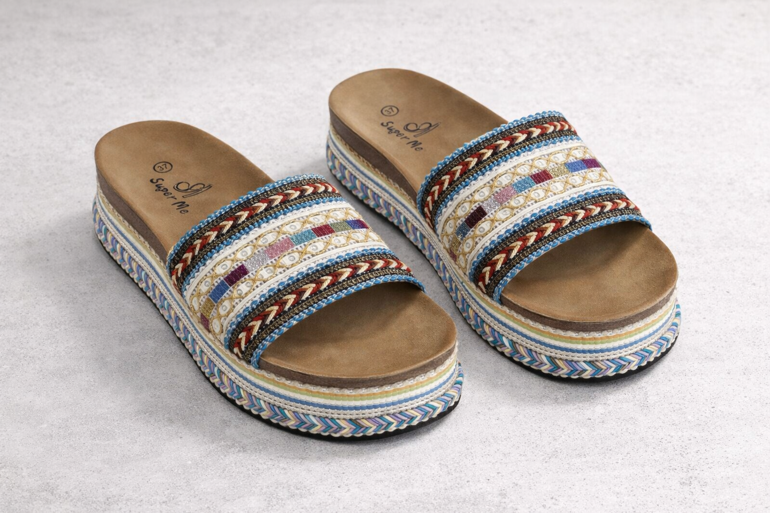 ‼️ uitverkocht ‼️ Boho ibiza slippers