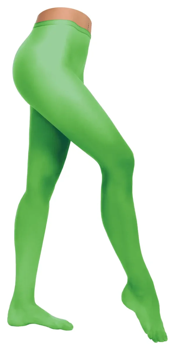 Dikke panty Groen (Ook in XL verkrijgbaar)