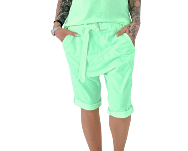 Neon groene short baggie