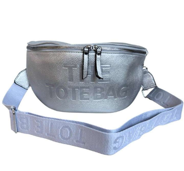 Heuptas/schoudertas in tote bag-design ZIlver