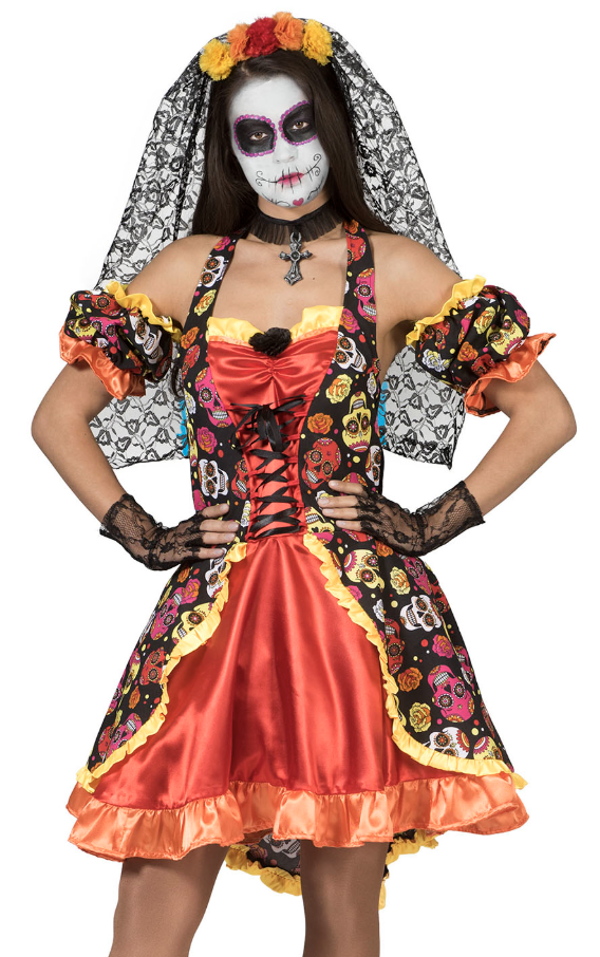 Dia De Los Muertos La Catrina Maat 36/38